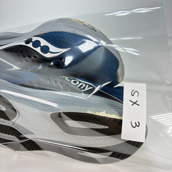 Saucony Ride 17 Blue Gray Lace Up Running Shoes Sneakers S20924-106 Mens Size 12 - Picture 10 of 10